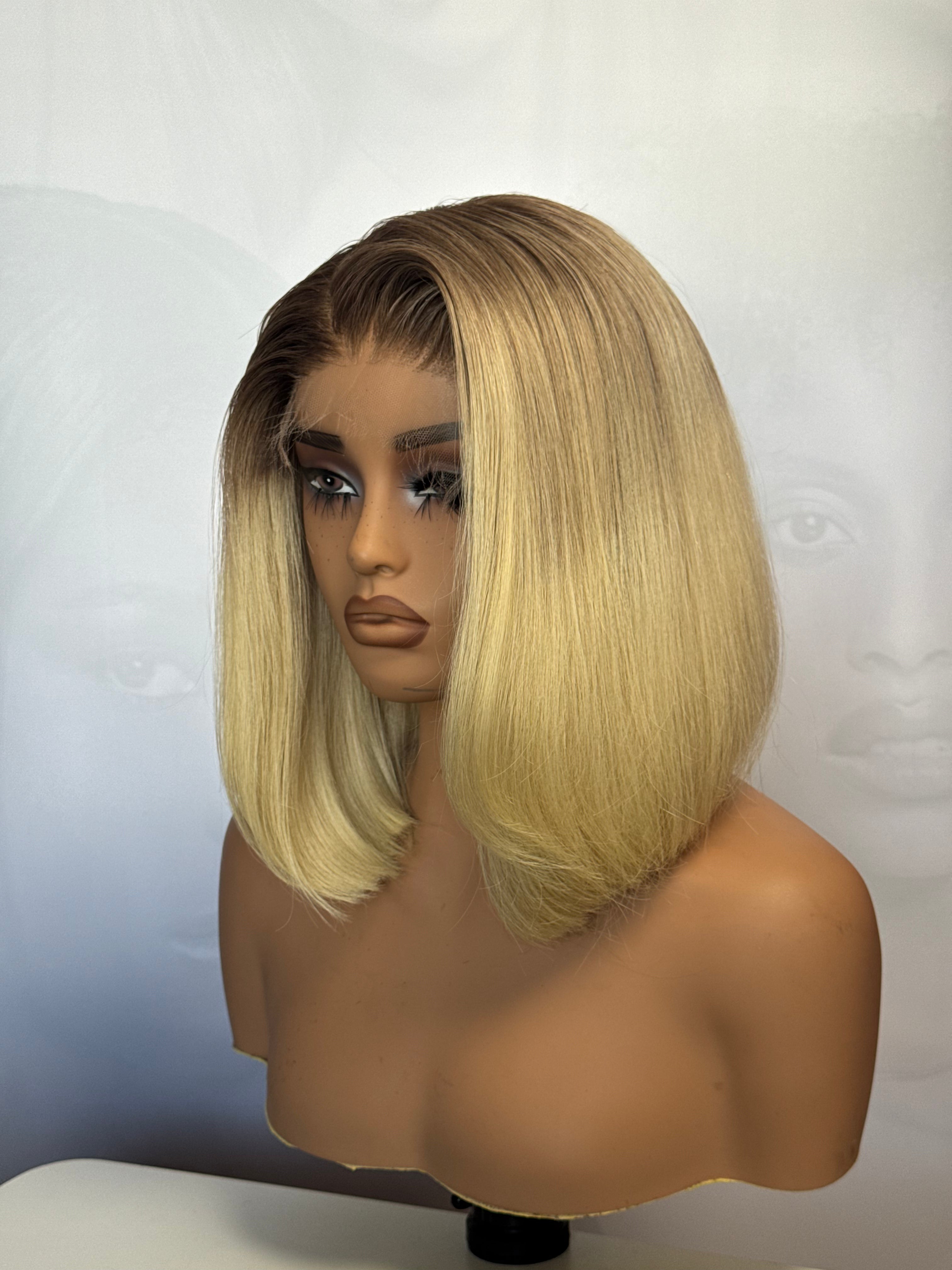 BECOMING – 14” Blonde with Dark Roots