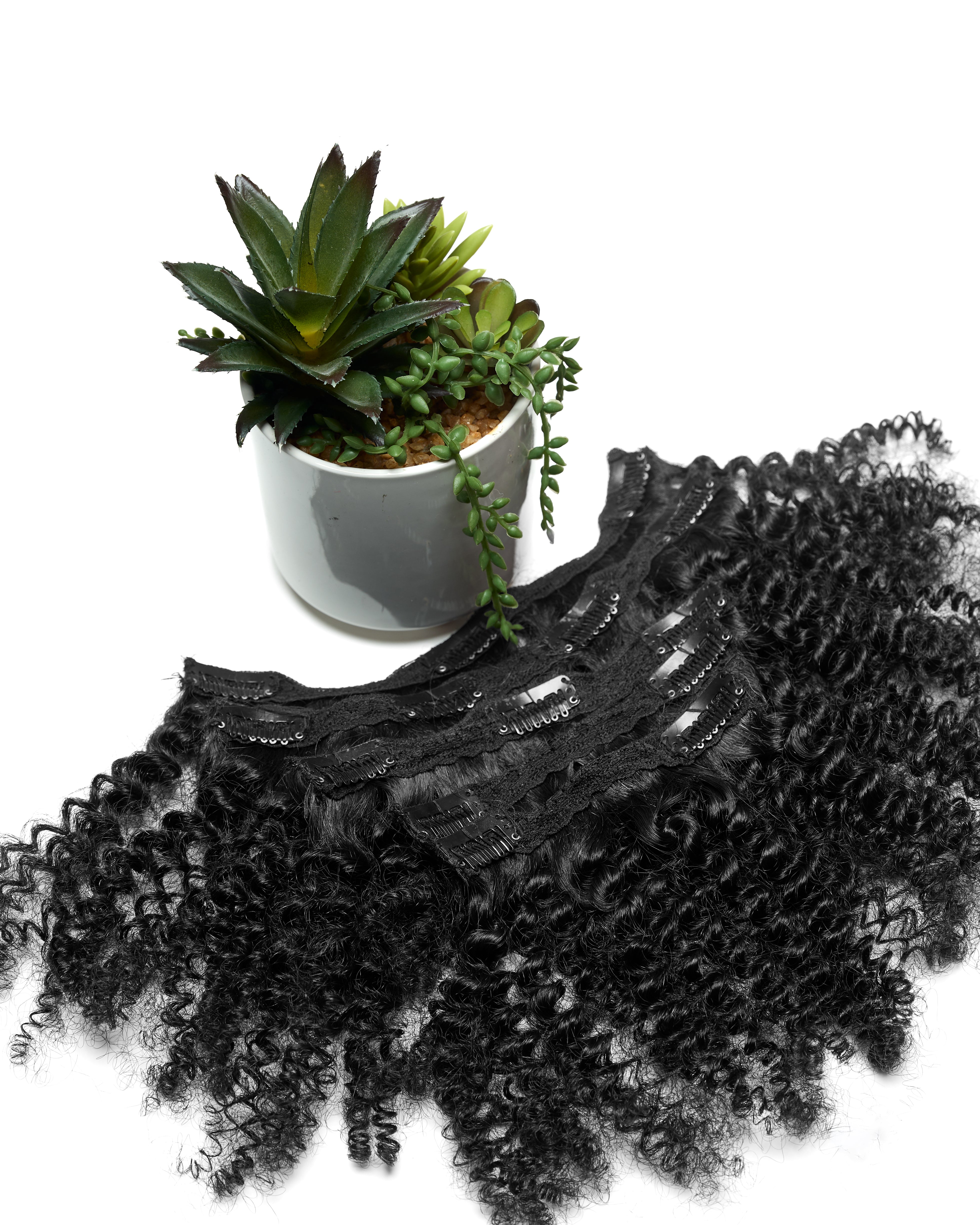 Virgin Clip-ins Afro Kinky