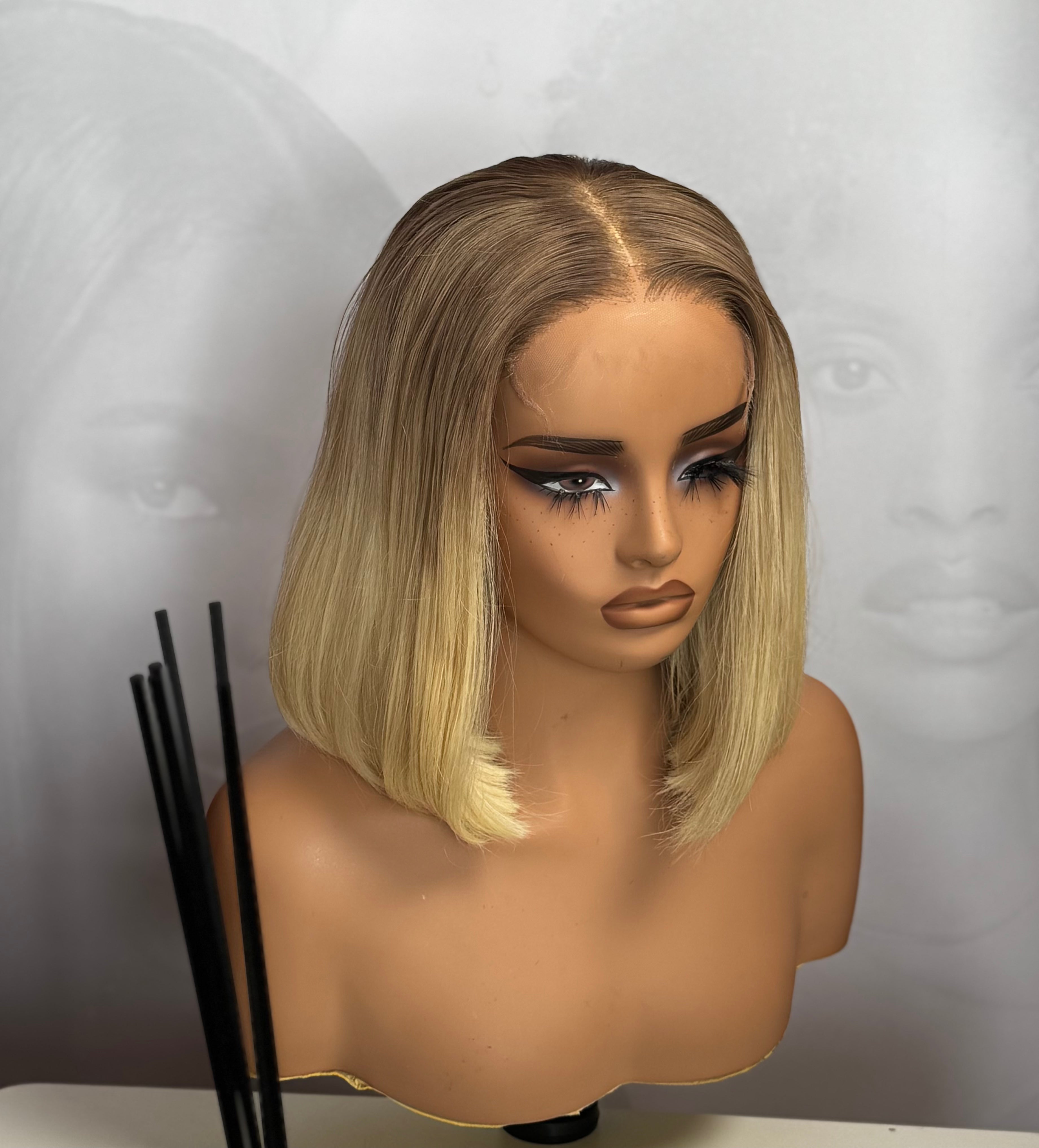 BECOMING – 14” Blonde with Dark Roots